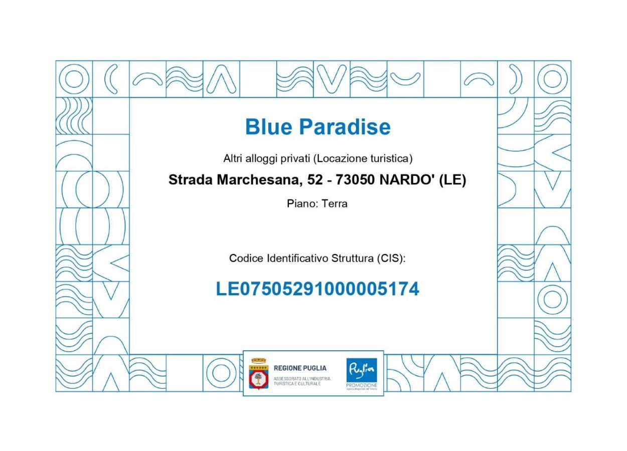 סנטה מריה אל בניו Blue Paradise מראה חיצוני תמונה